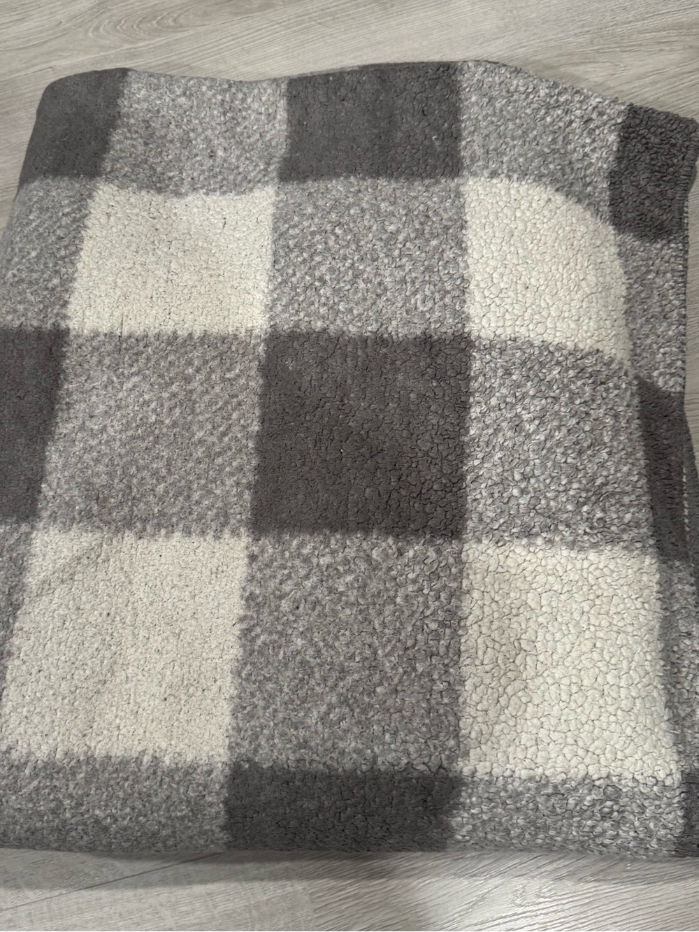 GUC Pendleton | Sherpa Fleece | Serape Buffalo Plaid | King Blanket Reversible
